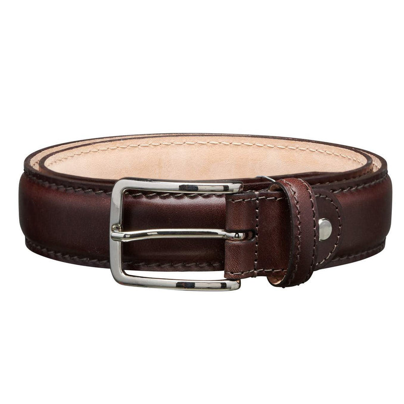 Leather Belt Dark Brown