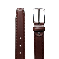 Leather Belt Dark Brown
