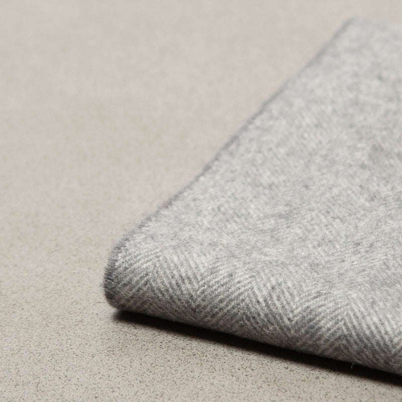 Wool Scarf - Grey