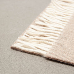 Wool Scarf - Sand
