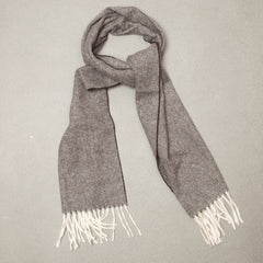 Wool Scarf -Brown