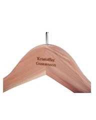 Engraved Standard Hanger Cedar